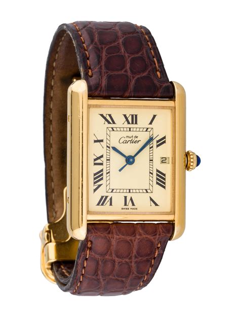 tank watches cartier|cartier tank watches men.